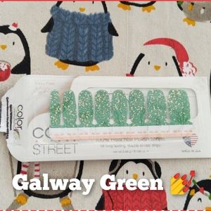 Color Street Retired Galway Glimmer Nail Strips - NWT